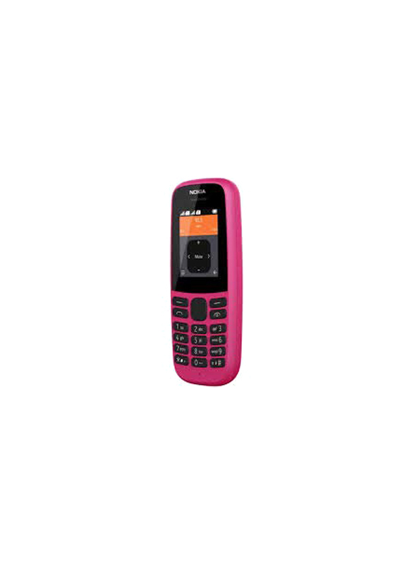 Nokia 105 (2019-4th Edition) 4MB Pink, 4MB RAM, 2G, Dual Sim Normal Mobile Phone
Nokia 105 (2019-4th Edition) 4MB Pink, 4MB RAM, 2G, Dual Sim Normal Mobile Phone