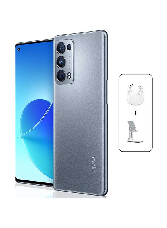 OPPO Reno6 Pro 256GB Grey, 12GB RAM, 5G, Dual Sim Smartphone, CPH2247, UAE Version
OPPO Reno6 Pro 256GB Grey, 12GB RAM, 5G, Dual Sim Smartphone, CPH2247, UAE Version