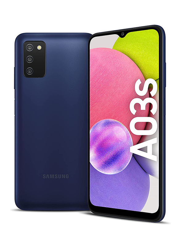Samsung Galaxy A03s 32GB Blue, 3GB RAM, 4G LTE, Dual Sim Smartphone, UAE Version
Samsung Galaxy A03s 32GB Blue, 3GB RAM, 4G LTE, Dual Sim Smartphone, UAE Version