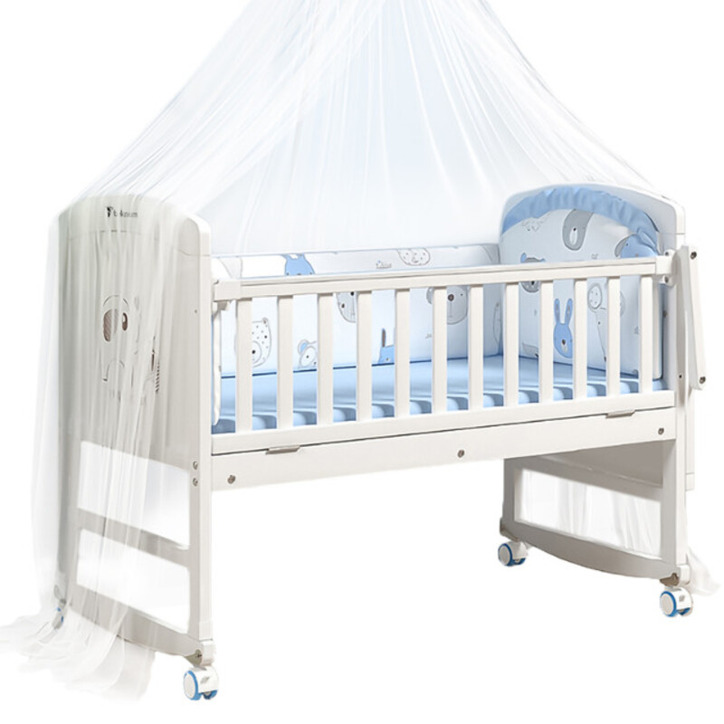 Teknum 5-in-1 Convertible (Infant Cot or Bassinet/Rocker Bed/Toddler Bed Side Crib/Kids bed or Sofa Bed/Study table or Computer table) Companion Bed w/ Mattr
Teknum 5-in-1 Convertible (Infant Cot or Bassinet/Rocker Bed/Toddler Bed Side Crib/Kids bed or Sofa Bed/Study table or Computer table) Companion Bed w/ Mattr