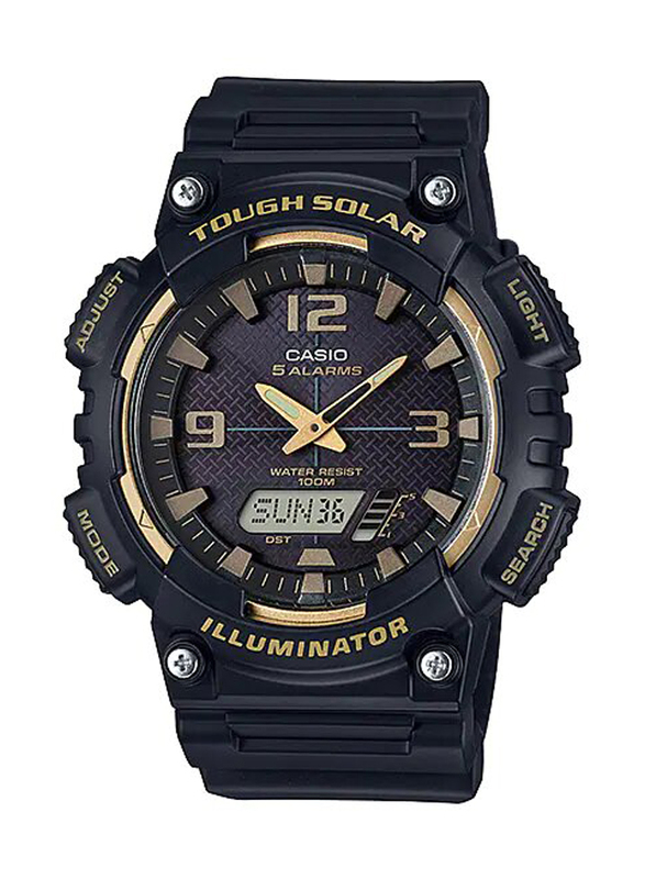 Casio Youth Analog + Digital Watch for Men with Resin Band, Water Resistant, AQ-S810W-1A3VDF, Black
Casio Youth Analog + Digital Watch for Men with Resin Band, Water Resistant, AQ-S810W-1A3VDF, Black