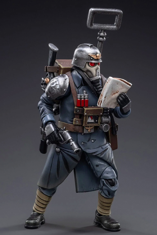Joytoy Warhammer 40k Death Korps Of The Krieg Veteran Squad Guardsman Communications Specialist 1/18 Scale Action Figure, Ages 15+
Joytoy Warhammer 40k Death Korps Of The Krieg Veteran Squad Guardsman Communications Specialist 1/18 Scale Action Figure, Ages 15+