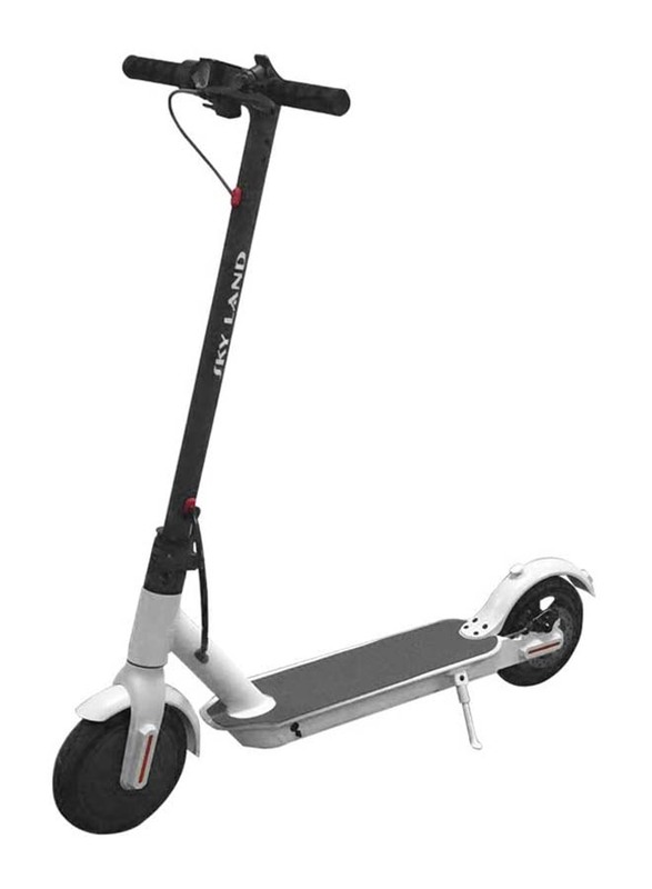 SkyLand Sky Land Pro Electric Scooter with 3 Level Speed in Fixed Digital Speedometer On Board-E Scooter and Top Speed 25km/hr, EM-1603-W, Black/Grey/White, A
SkyLand Sky Land Pro Electric Scooter with 3 Level Speed in Fixed Digital Speedometer On Board-E Scooter and Top Speed 25km/hr, EM-1603-W, Black/Grey/White, A