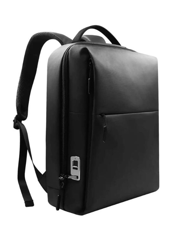 Generic Smart Backpack Laptop Bag with Fingerprint Lock and USB Charging Port, Black
Generic Smart Backpack Laptop Bag with Fingerprint Lock and USB Charging Port, Black