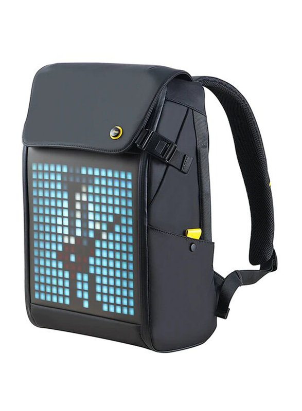 Divoom Pixoo Backpack with 256 customized Smart App Controlled and LED Front Panel, Black
Divoom Pixoo Backpack with 256 customized Smart App Controlled and LED Front Panel, Black