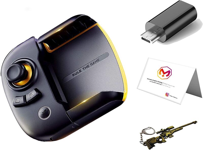 FlyDigi Wasp 2 Elite One-Handed Mobile Gaming Controller Gamepad, Yellow/Black
FlyDigi Wasp 2 Elite One-Handed Mobile Gaming Controller Gamepad, Yellow/Black