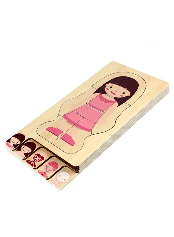 Children Educational Wooden Human Body Structure Wooden Puzzles for Kids (Girl)
Children Educational Wooden Human Body Structure Wooden Puzzles for Kids (Girl)