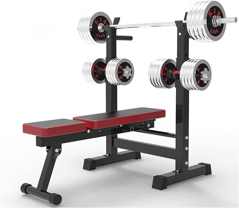 MaxStrength Foldable Strength Training Stand Squat Rack Chin up Rack with Weight Lifting Bench, Multicolour
MaxStrength Foldable Strength Training Stand Squat Rack Chin up Rack with Weight Lifting Bench, Multicolour