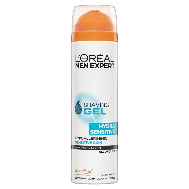 Loreal Paris L'Oreal Men Expert Shaving Gel (Hydra Sensitive) Hypoallergenic For Sensitive Skin Enriched with Aloe Vera *NO ALCOHOL* 200ml
Loreal Paris L'Oreal Men Expert Shaving Gel (Hydra Sensitive) Hypoallergenic For Sensitive Skin Enriched with Aloe Vera *NO ALCOHOL* 200ml