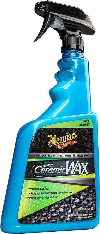 Meguiar's 946ml Hybrid Ceramic Wax Spray Car Wax with Advanced SiO2 Hybrid Technology
Meguiar's 946ml Hybrid Ceramic Wax Spray Car Wax with Advanced SiO2 Hybrid Technology