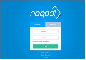 DubaiStore Digital Wallet - Noqodi Login