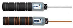 Body Sculpture Skip Rope with Counter, 275cm, Black/Grey/Orange