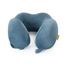 Travel Blue Foldable Travel Pillow, Large, Dark Blue