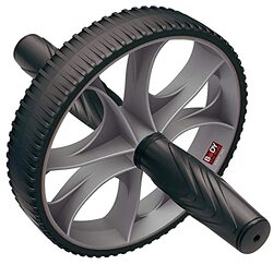 Body Sculpture Single Exercise Wheel, Black/Grey