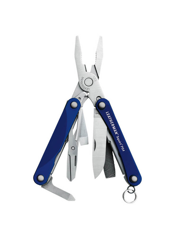 

Leatherman Squirt PS4 Multitool Box, Blue