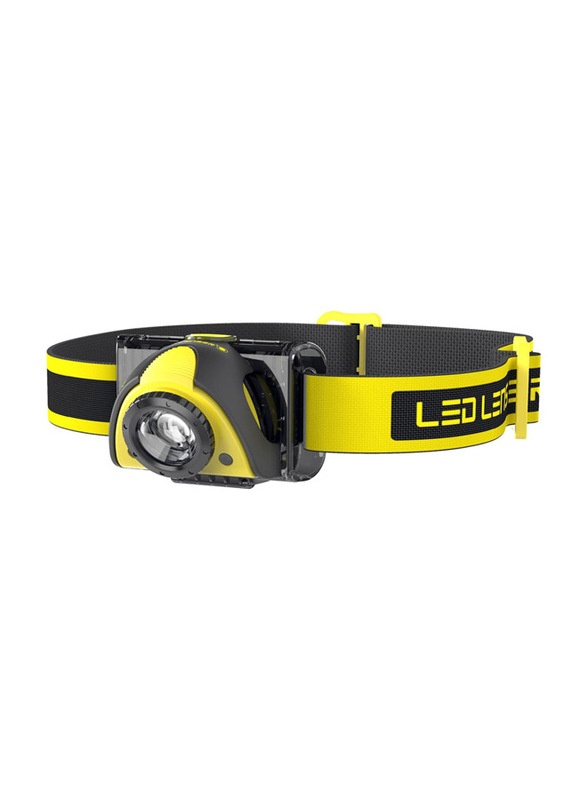 

Ledlenser ISEO5R Rechargeable Head Lamp with 2x LED, Black/Yellow