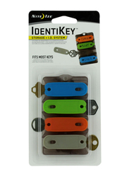 Nite IZE IdentiKey Card Storage + ID System Key Chain, Multicolour