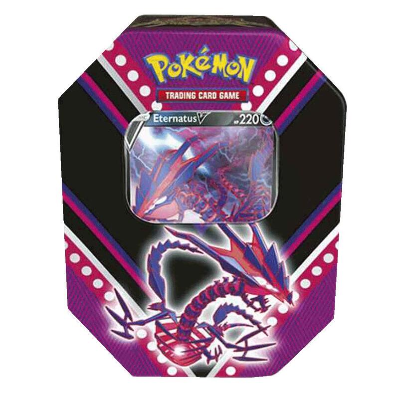 

Mint Pokemon Featuring Eternatus V Tin Tabletop Card Game, Multicolour
