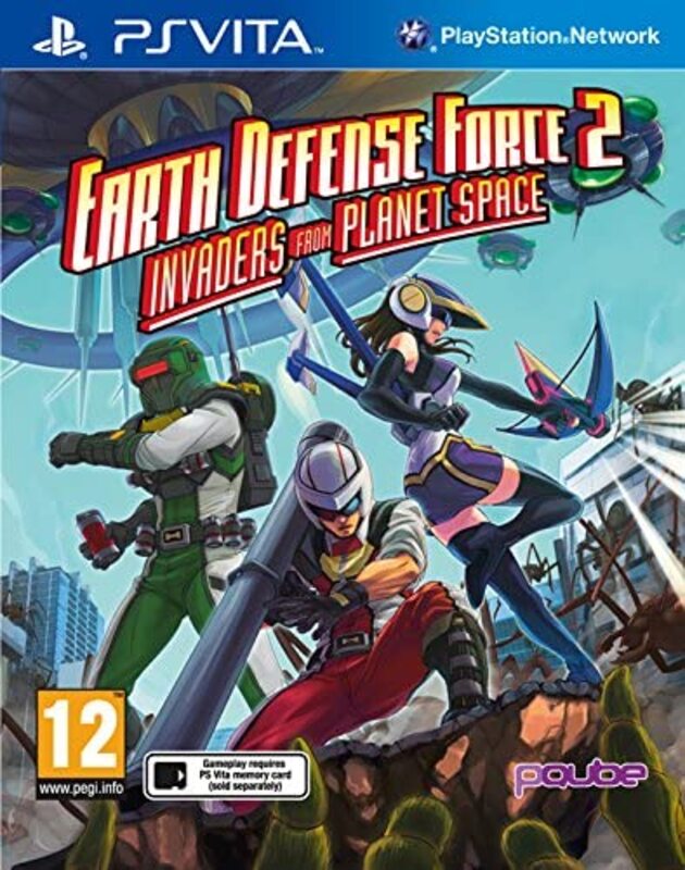 

Earth Defense Force 2 Invaders From Planet Space for PlayStation Vita by Pqube