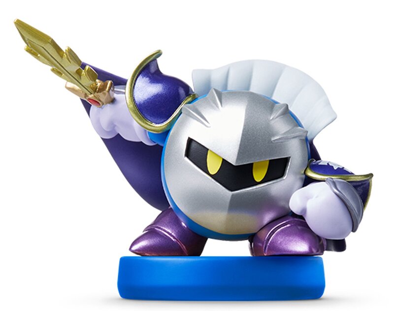 

Nintendo Kirby Series Meta Knight Amiibo Action Figure, Ages 6+