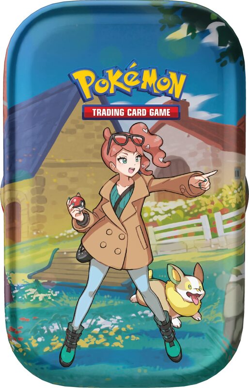 

Pokemon TCG Sonia & Yamper Crown Zenith Mini Tin Card Game, Multicolour