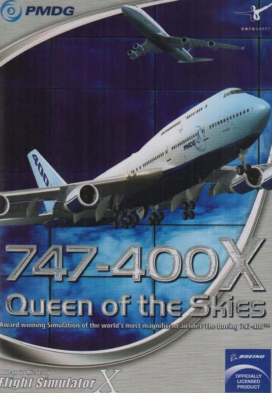 

747-400X Queen of The Skies Video Game for PC Games by Aerosoft