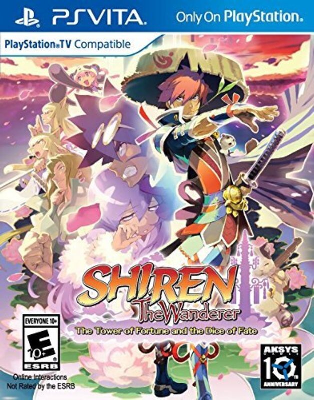 

Shiren the Wanderer: Tower of Fortune & Dice of Fate for PlayStation Vita by Aksys