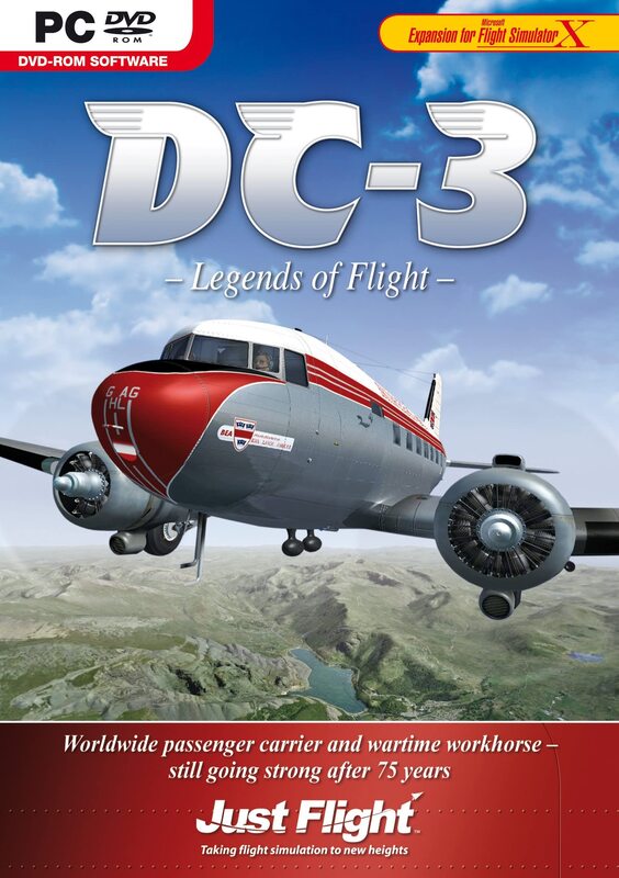 

DC-3 Legends of Flight for PC Games by Just Flight