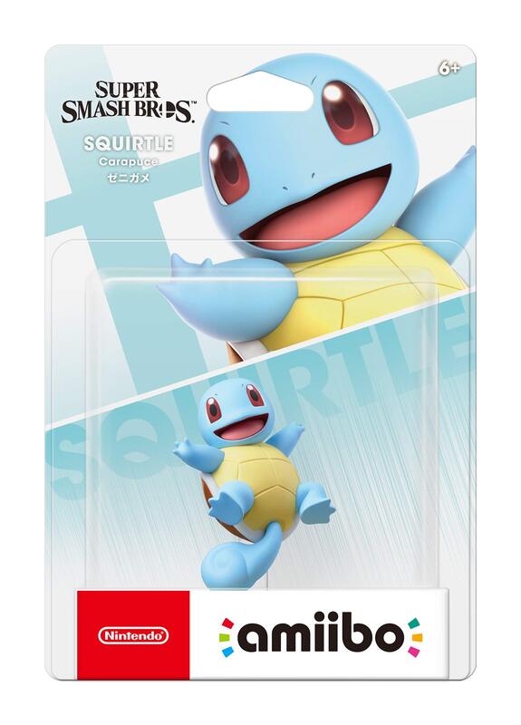 

Nintendo Super Smash Bros Series Squirtle Amiibo Action Figure, Ages 6+