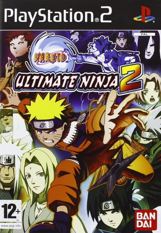 

Naruto Ultimate Ninja 2 Video Game for PlayStation 2 (PS2) by Bandai Namco Games