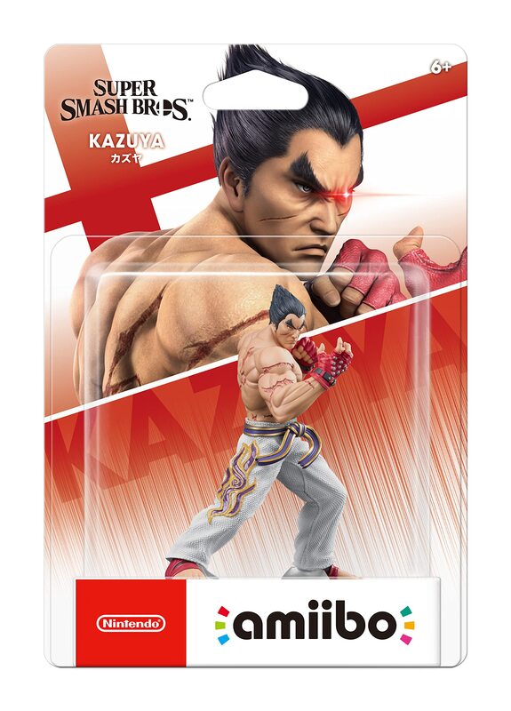 

Nintendo Amiibo Super Smash Bros. Series Kazuya Figurine, Multicolour