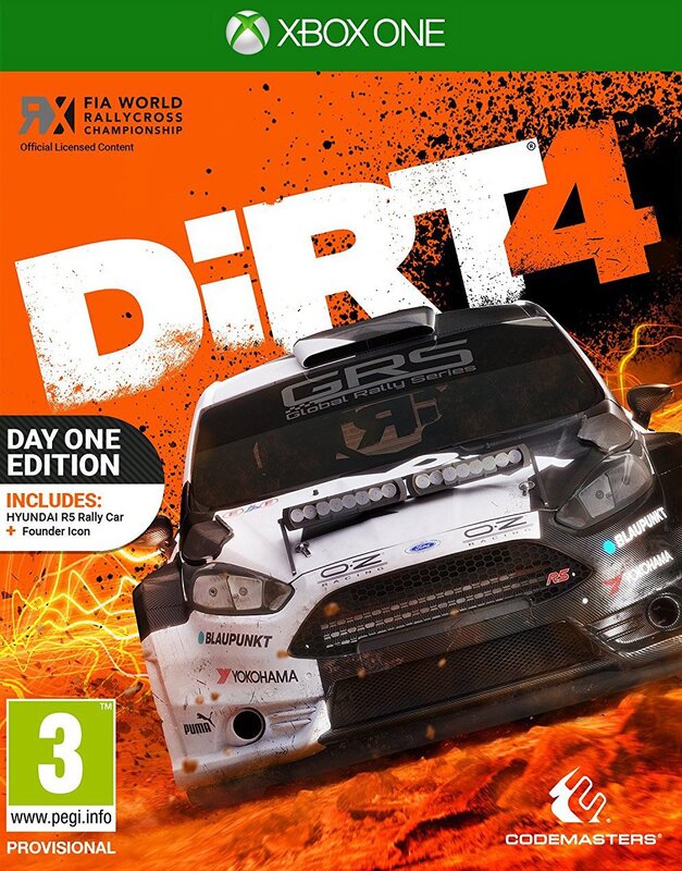 

Dirt 4 Day One Edition for Xbox One By Codemasters