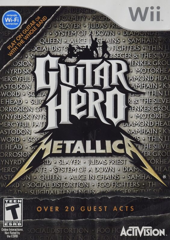 

Guitar Hero Metallica American Version Videogame for Nintendo Wii by Activision