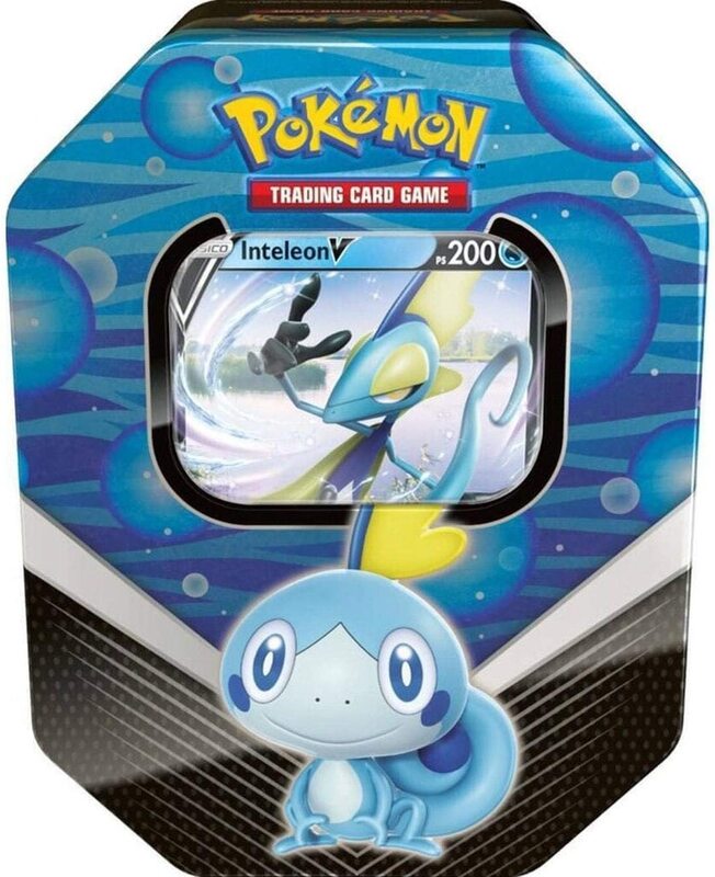 

Pokemon TCG Galar Partner Inteleon V Tin Trading Card Game, Multicolour