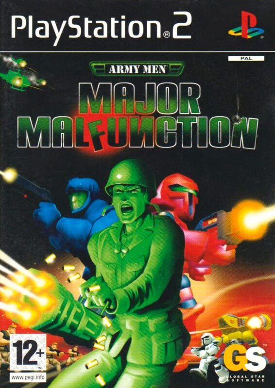 

Army Man Major Malfunction Pal Video Game for PlayStation 2 by Global Star Software