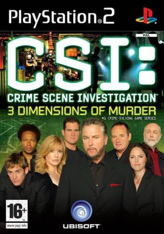 

CSI Crime Scene Investigation 3 Dimensions of Muder for PlayStation 2 by Ubisoft