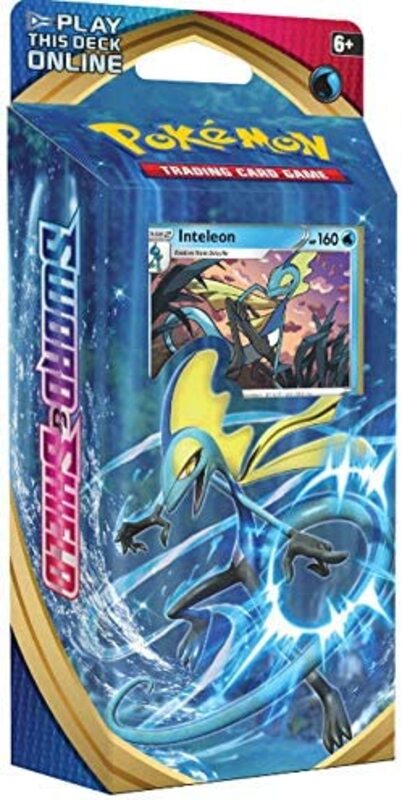 

Pokemon TCG Sword & Shield Theme Deck Featuring Inteleon Trading Card Game, Multicolour