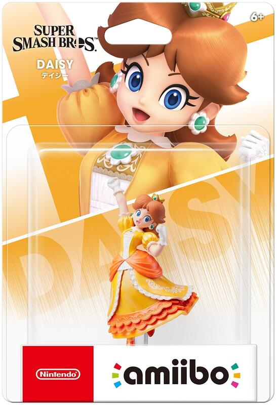 

Nintendo Super Smash Bros Edition Daisy Amiibo Action Figure, Ages 6+