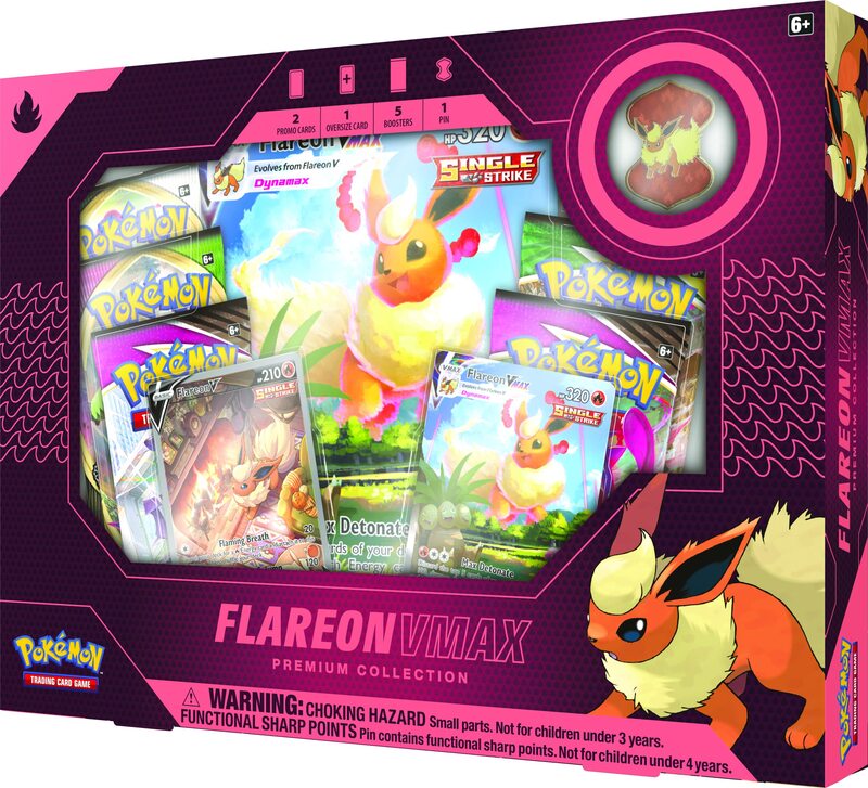 

Pokemon Vaporeon Vmax Premium Collection Card Game, Multicolour