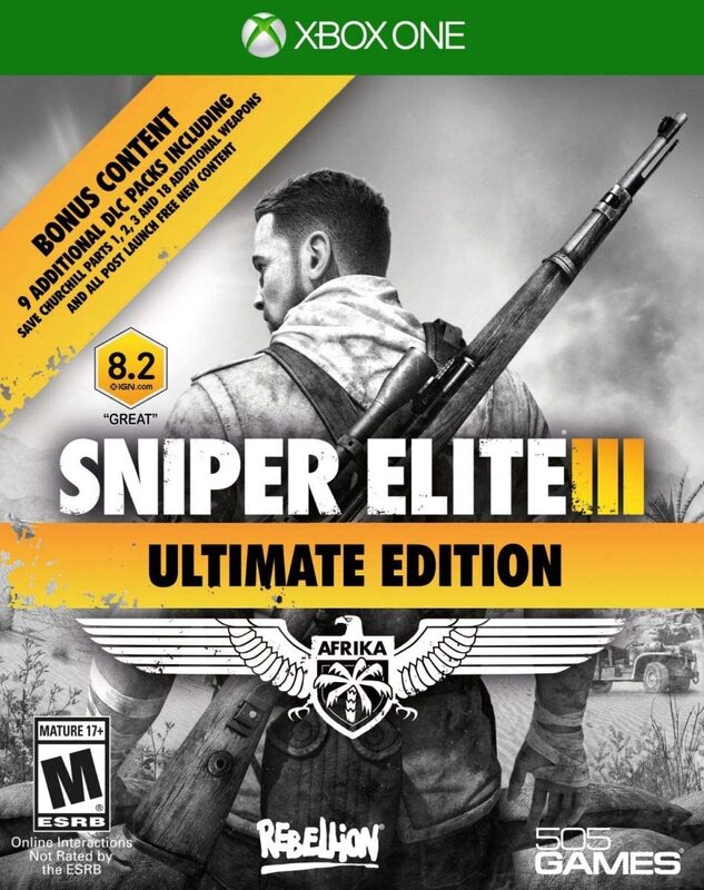 

Sniper Elite III Ultimate Edition Video Game for Xbox One by 505 Games