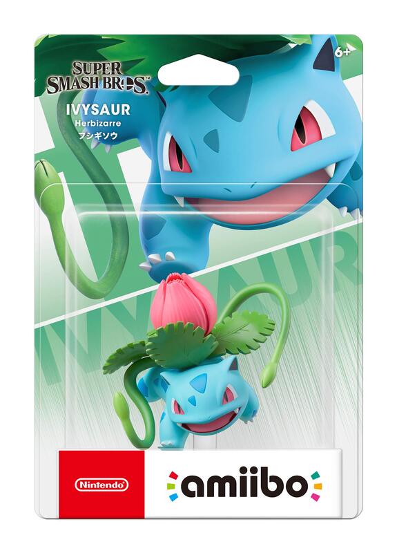

Nintendo Super Smash Bros Series Ivy Saur Amiibo Action Figure, Ages 6+