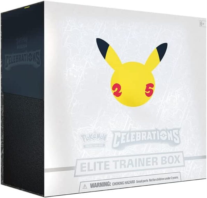 

Pokemon 25th Anniversary Celebrations Elite Trainer Box, Multicolour