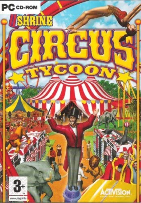 

Shrine Circus Tycoon Video Game for PC Games by Activision