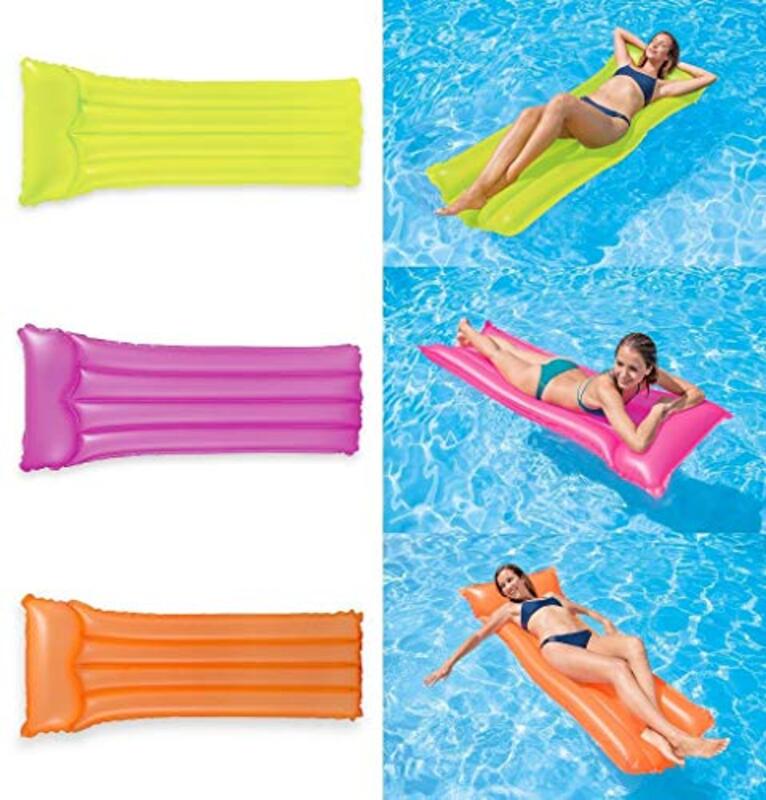 

Intex Inflatable Neon Mattress, Assorted Colour