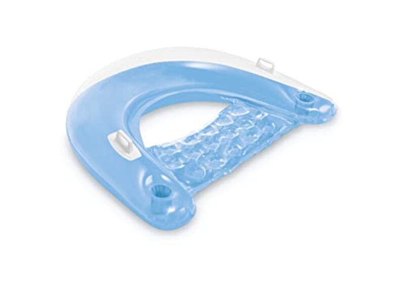 

Intex Sit N Float Inflatable Lounge, 60" x 39", 58859, Assorted Colour