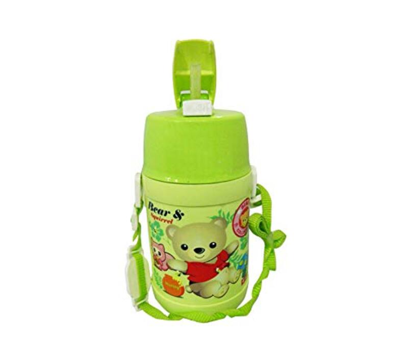 

Lion Star Water Bottle Cooler for School Kids, 550ml, Green