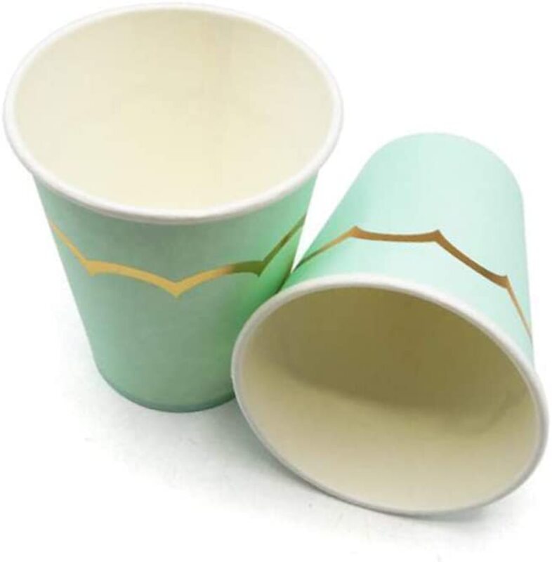 

Party Fun 250ml 6-Piece Party Paper Cup Set, Green