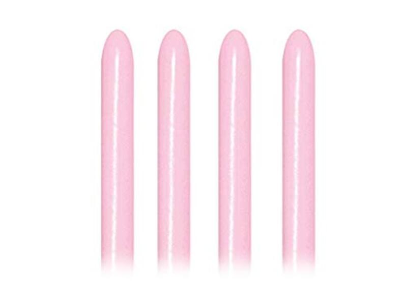 

Sempertex 260q Long Fashion Pink Latex Balloons, 50-Piece, All Ages