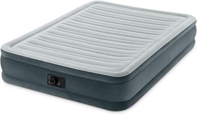 

Intex Twin Dura Beam Comfort Plush Elevated Airbed, Grey