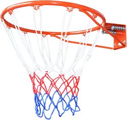 XJJUN Basketball Hoop Wall-Mounted Training Shooting Frame, 45cm, Orange